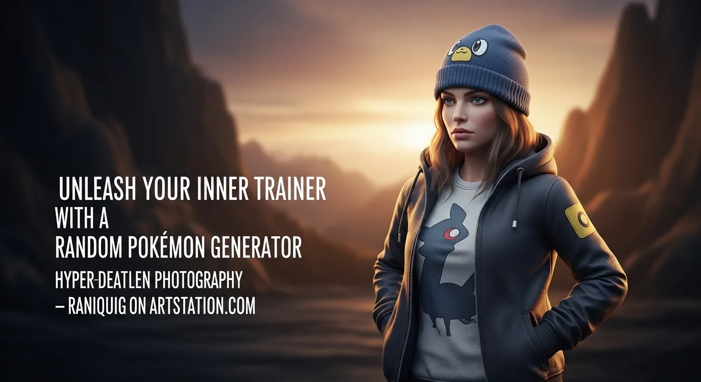 Unleash Your Inner Trainer with a Random Pokémon Generator